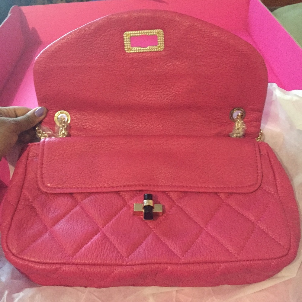 Quilted Large Bag Adjustable Strap